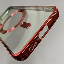 Чохол для Samsung Galaxy S25 чохол з магсейф із захистом камери на телефон самсунг с25 червоний h3b, фото 4