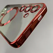 Чохол для Samsung Galaxy S25 чохол з магсейф із захистом камери на телефон самсунг с25 червоний h3b, фото 5