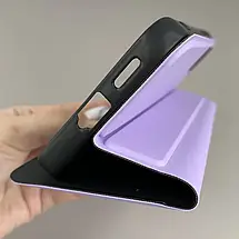Чохол-книга для Samsung Galaxy S24 книжка софт тач із захистом камери на телефон самсунг с24 бузкова p8b, фото 5