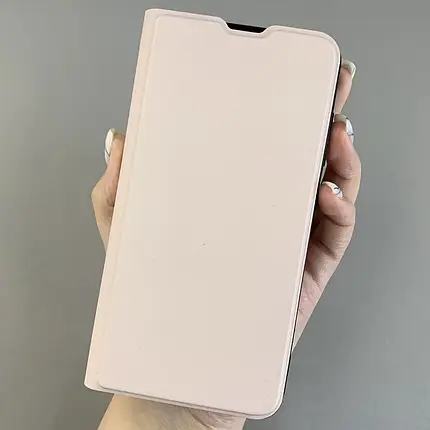 Чохол-книга для Samsung Galaxy S24 книжка софт тач із захистом камери на телефон самсунг с24 пудрова p8b, фото 1
