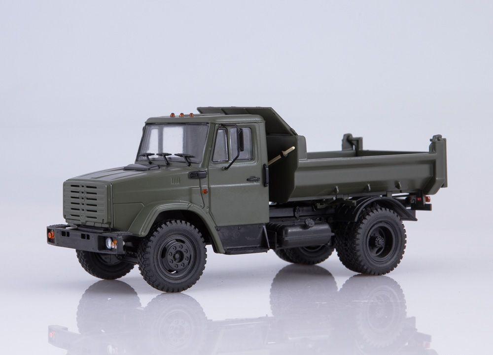 Модель Вантажівки ЗІЛ-ММЗ-45085 самоскид (хакі) | Автоісторія
