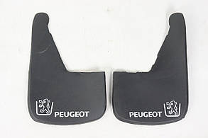 Бризковики передні PJO-111 (з написом Peugeot)