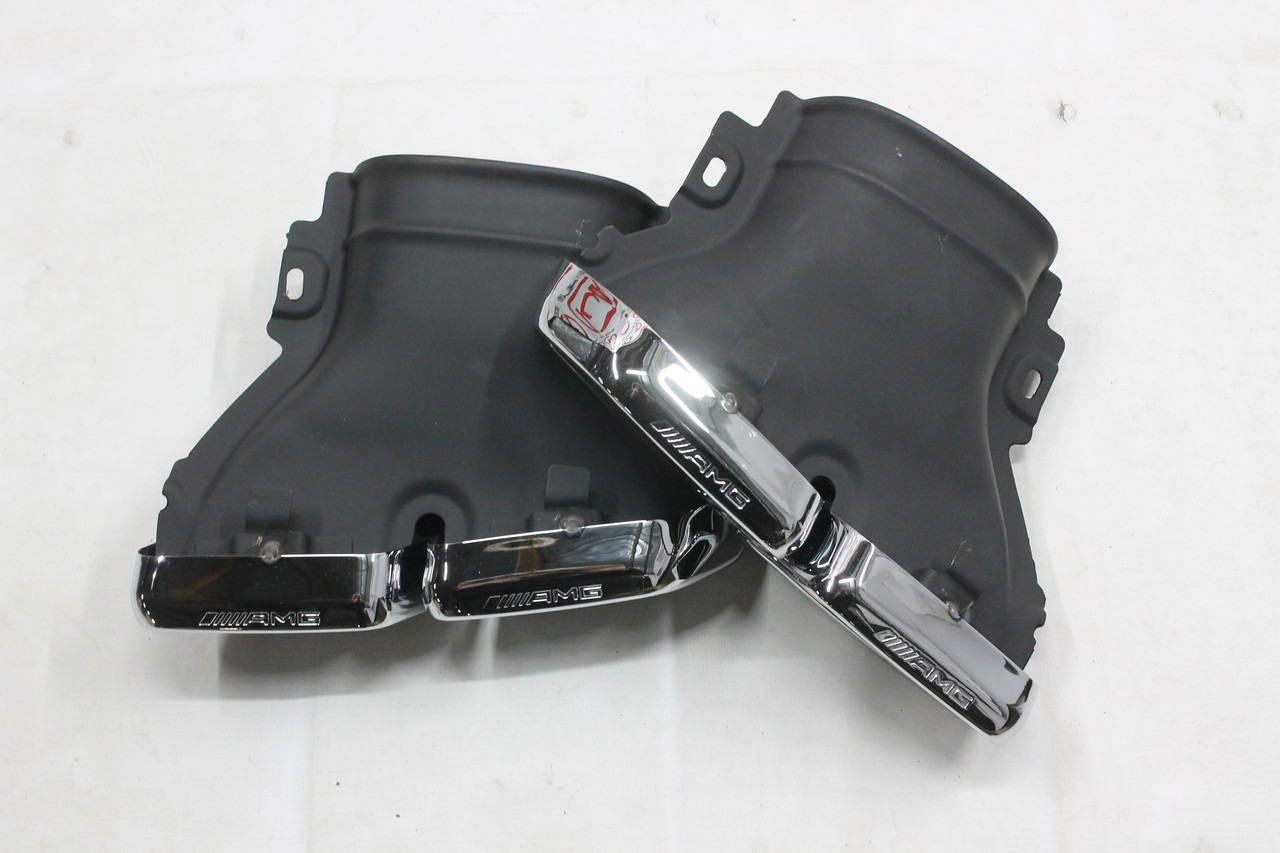 Насадки на вихплену трубу на Mercedes BENZ AMG W213, фото 1