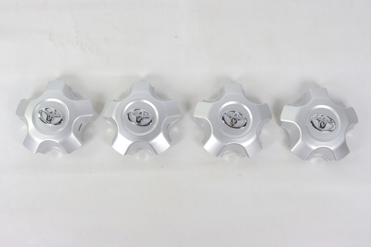 Ковпачки (вставки) в диски Toyota LC Prado (з металевою окантовкою), China, фото 1