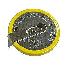 Акумулятор 3,6 V CR2032 батарейка в ключ BMW (БМВ) Land Rover (Ленд Ровер) Range Rover(Ренж Ровер) - 180 град, фото 3