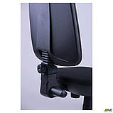 Крісло офісне для персоналу Комфорт Нью А-1 бех підлокітників на колесах, фото 7