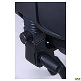 Крісло офісне для персоналу Комфорт Нью А-1 бех підлокітників на колесах, фото 6