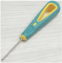 Шило 3 мм пряме посилене  із пластиковою ручкою