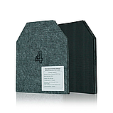 Бронеплити Miilux Protection 500, 6,5 мм, 4-й клас захисту (комплект 2 шт), фото 3