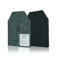 Комплект бронеплит (2 шт) 4-й клас захисту MARS 600 6мм, по 3.5 кг