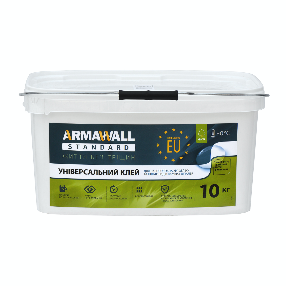 Клей для шпалер ARMAWALL Standard готовий до використання (10 кг)