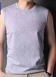 Чоловіча футболка 100% Бавовна Марка "DOOMILAI" Арт.8805(сірий)