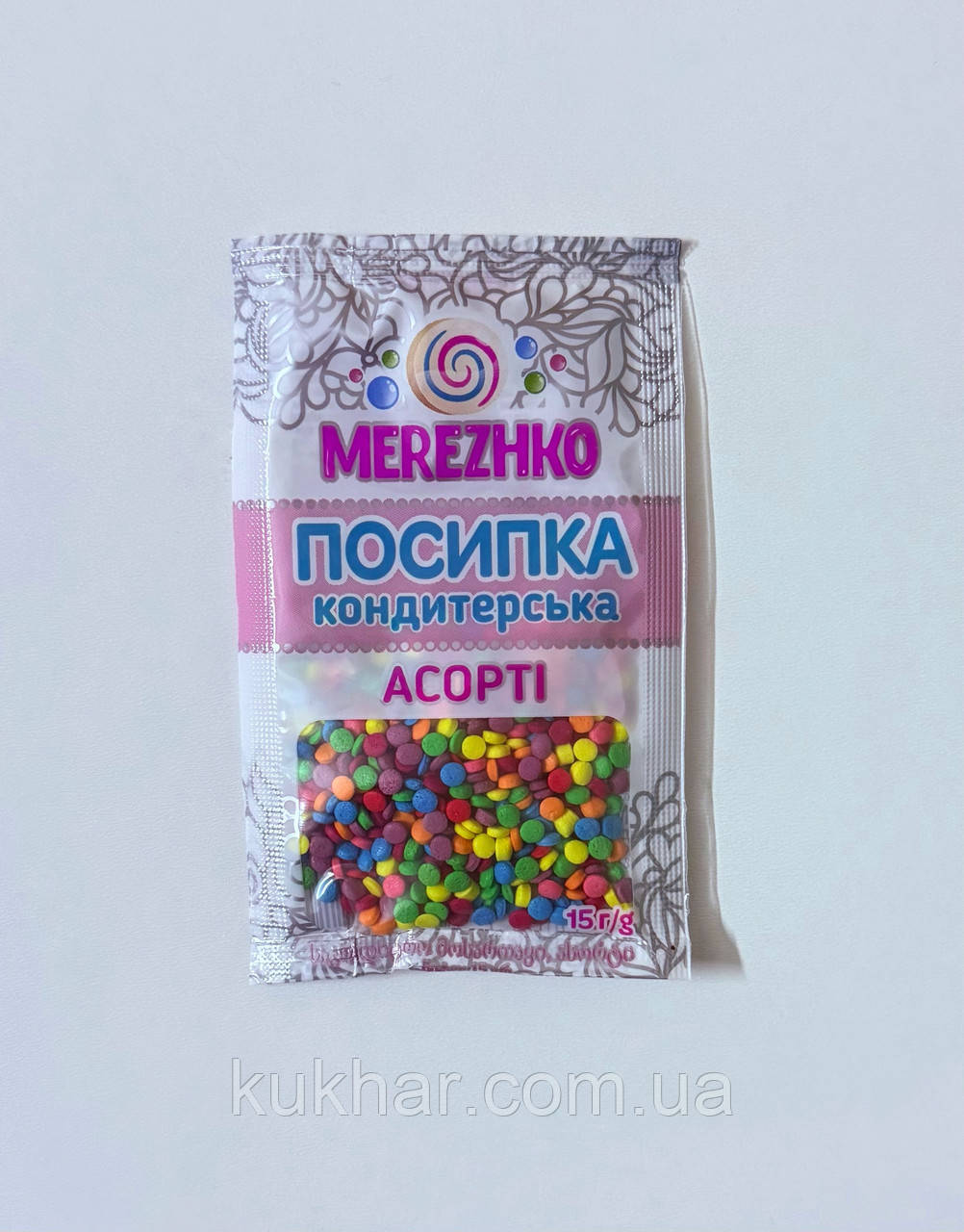 Посипка кондитерська фігурна " Суміш Конфеті №1" 15г