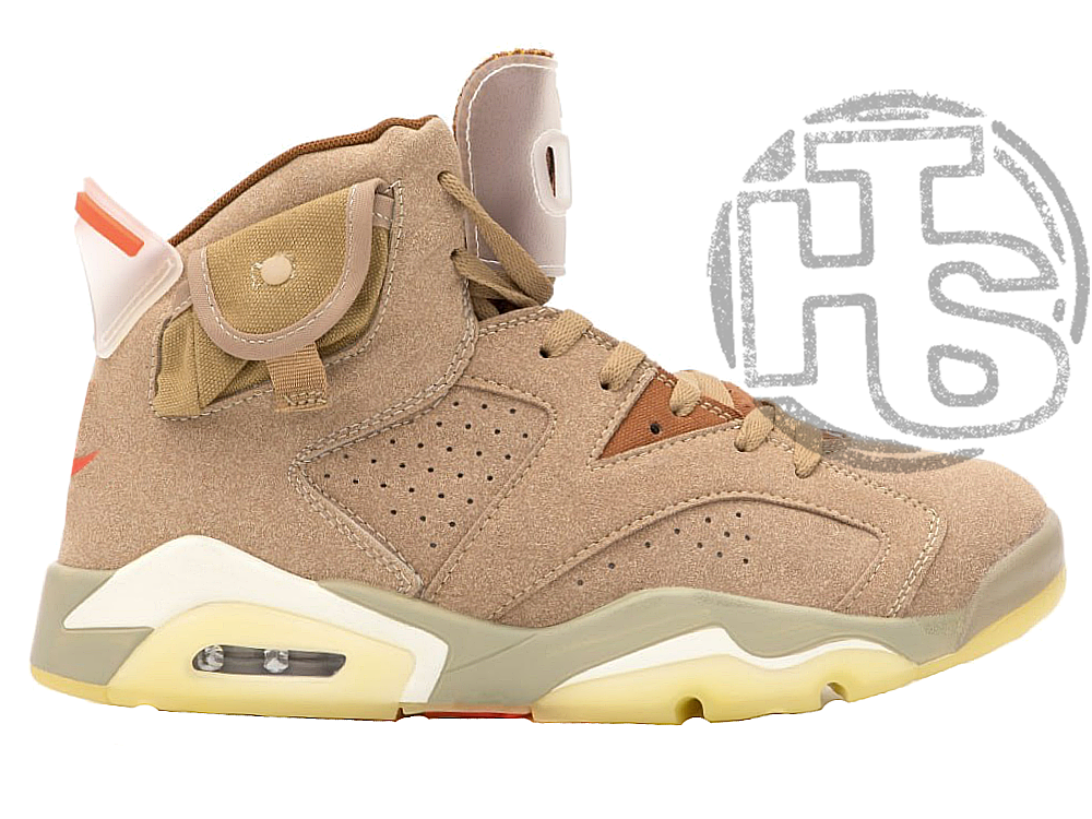 Чоловічі кросівки Джордан Jordan 6 Brown Beige ALL14292