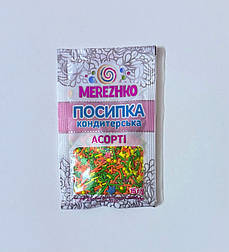 Посипка кондитерська суміш " Весняні квіти" 15г