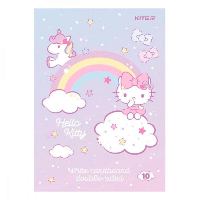 Картон білий А4 10л Kite HK24-254 Hello Kitty 643930