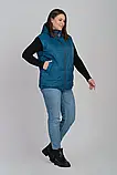 Жилет жіночий з капюшоном Li-11 розміри 50-62, фото 3
