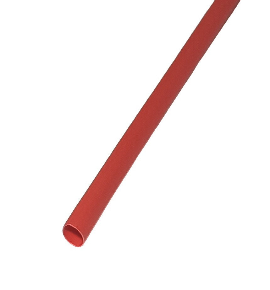 Трубка термоусадочна VW-1-H 3.0/1.5мм червона, 16-0203, 1м, фото 1