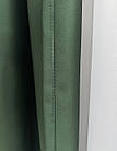 Однотонна штора блекаут (Blackout) Колір: темно-зелений (бутилочний), фото 9