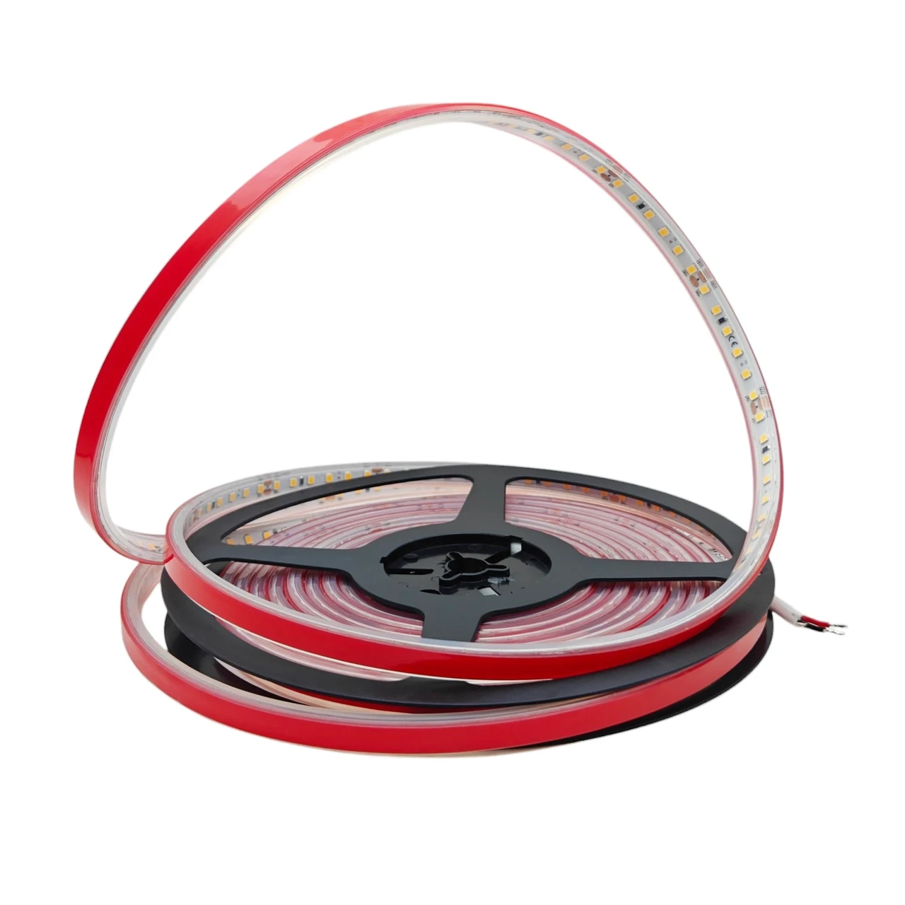 Світлодіодна стрічка COLORS, 24V, 120 led/m, 8.7W, 890Lm, IP67, 4000K (DS8120-24V-12mm-IP67-NW), фото 1