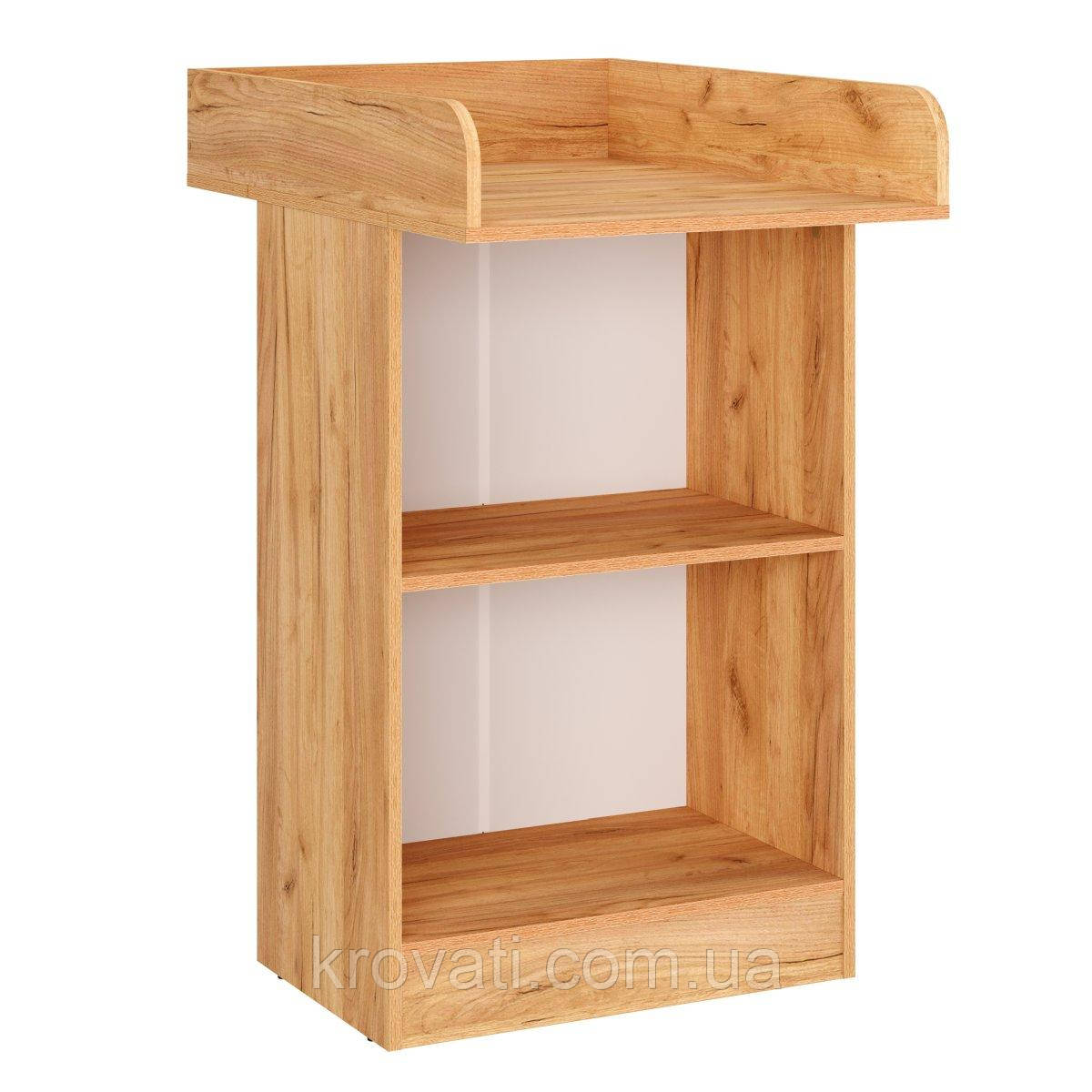 Комод пеленальний-2 Компаніт, Дуб Крафт Золотий