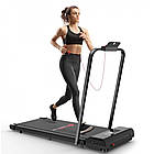 Бігова доріжка складна з дугою Treadmill C1 Чорна 10 км/год, до 120 кг, фото 3