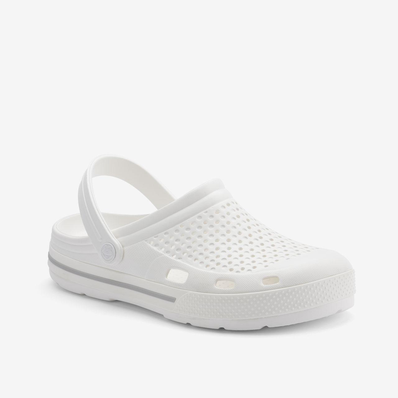 Сабо (крокси) COQUI чоловічі LINDO (6403 White/White Khaki grey) білий