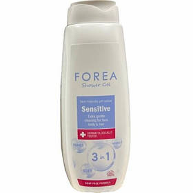 Гель для душу Forea 3 in 1, Sensetive — 750 ml
