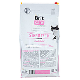 Сухий корм Brit Care Cat GF Sterilized Sensitive для стерилізованих котів з чутливим травленням з кроликом 7 кг, фото 3