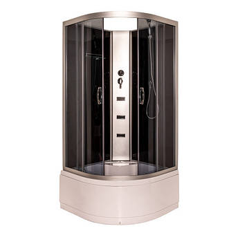 Душовий бокс Vivia ECO 9934 CH 90х90х199, фото 1