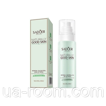 Матирующий спрей для фиксации макияжа Sadoer Refresh Oil Control Makeup Spray, 100 мл.