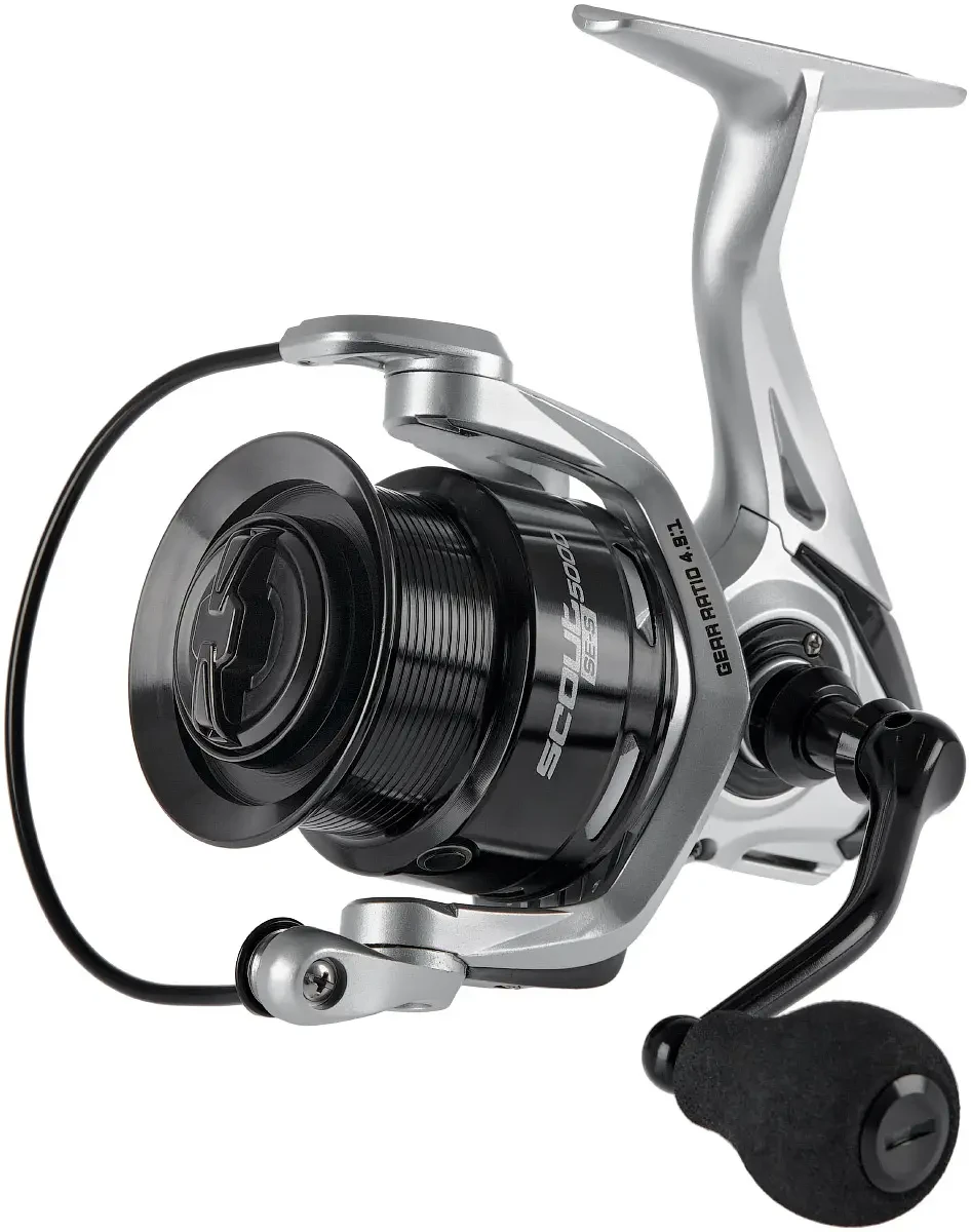 Котушка Brain Scout SE-S 5000S 8+1BB Silver, фото 1