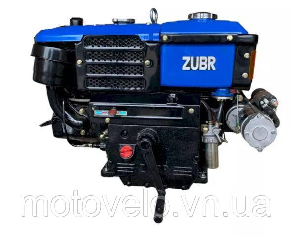 Двигун для мотоблока дизельний Зубр R190NM ( 10.0л.с,електрозапуск)