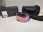 Маска гірськолижна Oakley Flight Deck XM Matte Black Лінза Prizm Hi Pink + кейс, фото 4
