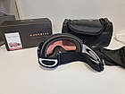 Маска гірськолижна Oakley Flight Deck XM Matte Black Лінза Prizm Hi Pink + кейс, фото 5