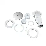 Душовий піддон Qtap Robin 308812C 80×80×12 см, акриловий, білий, з сифоном і ніжками, фото 5