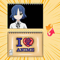 Блокнот на пружині в клітинку 48 арк. Bocchi the Rock / Самітниця-рокерка!