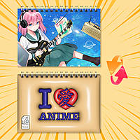 Блокнот на пружині в клітинку 48 арк. Bocchi the Rock / Самітниця-рокерка! 007