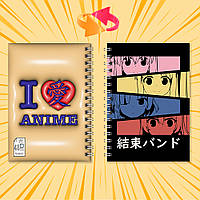 Блокнот на пружині в клітинку 48 арк. Bocchi the Rock / Самітниця-рокерка! 012