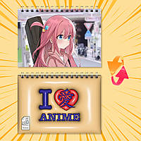 Блокнот на пружині в клітинку 48 арк. Bocchi the Rock / Самітниця-рокерка! 022