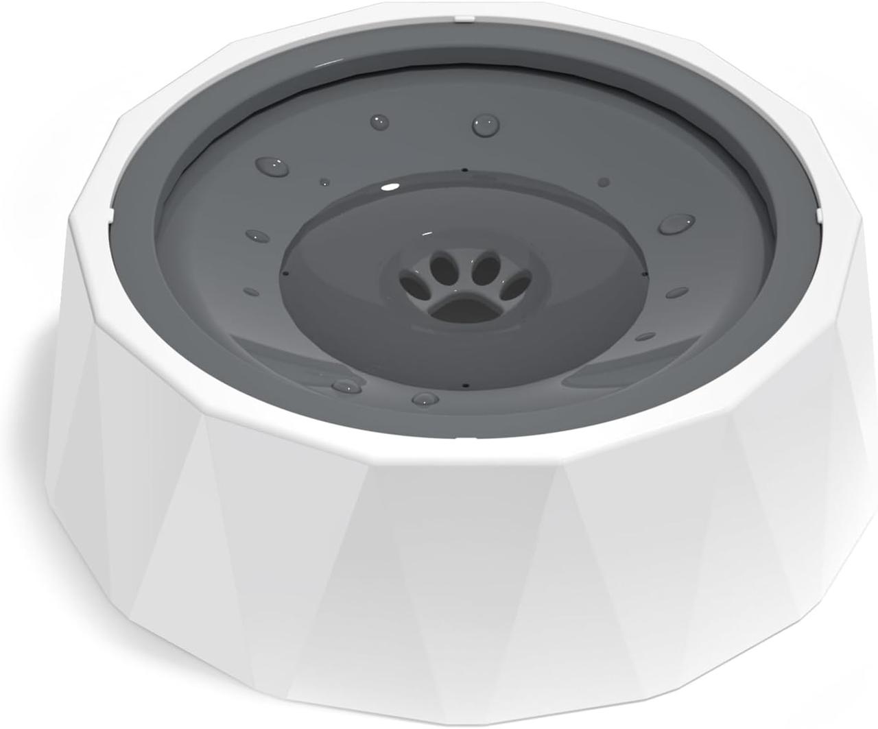 Миска непроливайка для кішок і собак Els Pet з плаваючим блюдцем 1L