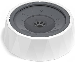 Миска непроливайка для кішок і собак Els Pet з плаваючим блюдцем 1L