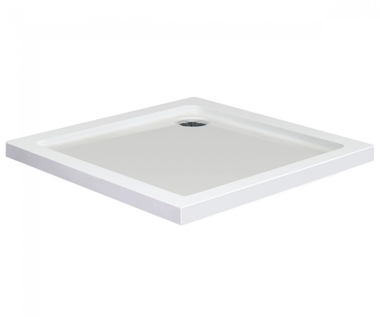 Душовий піддон акриловий Volle Benita 90×90 см (10-22-905 tray), білий, квадратний