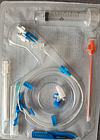 Набор для установки центрального венозного катетера ЦВК двоканальный