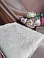 Скатертина на овальний стіл 160/ 350 см з мереживом тефлонова сервірувальна плямкостійка Туреччина, фото 2