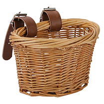 Плетений кошик Basket для самоката, велосипеда, 2 розміри., фото 6