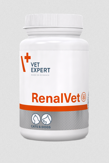 VetExpert RenalVet (60 кап) — для собак і кішок із симптомами хронічної ниркової недостатності (46275)