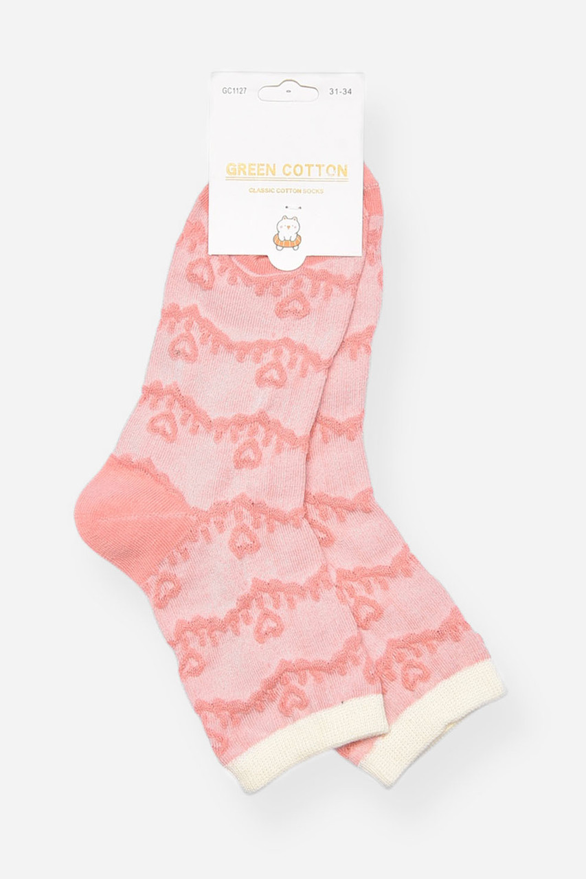 Шкарпетки дитячі демісезонні рожевого кольору 197147S, фото 1