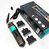 Машинка для стрижки волосся VGR V-929 акумуляторна, Машинка для стрижки волосся домашня, фото 2