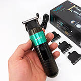 Машинка для стрижки волосся VGR V-929 акумуляторна, Машинка для стрижки волосся домашня, фото 7